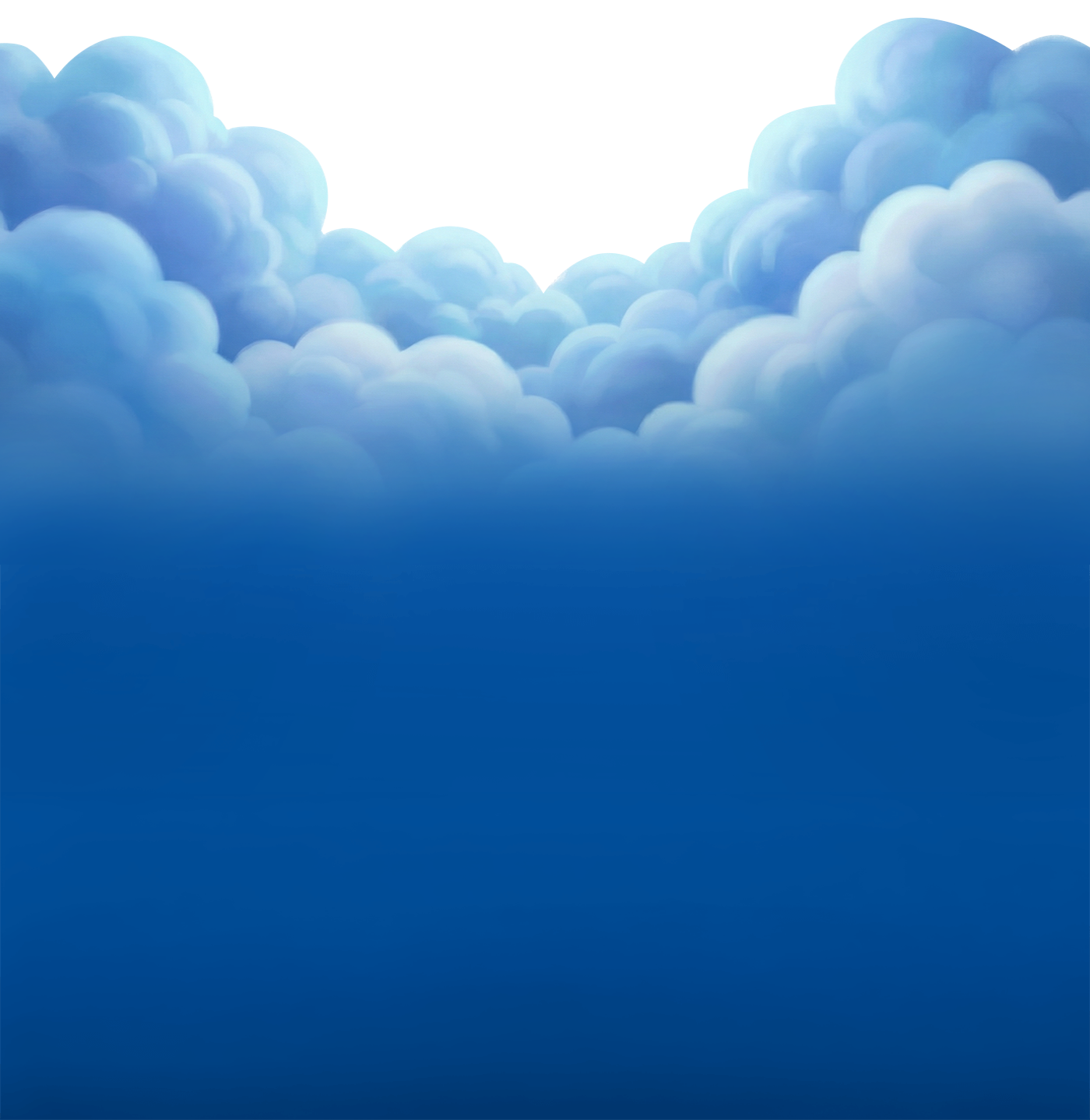 Nubes decorativas